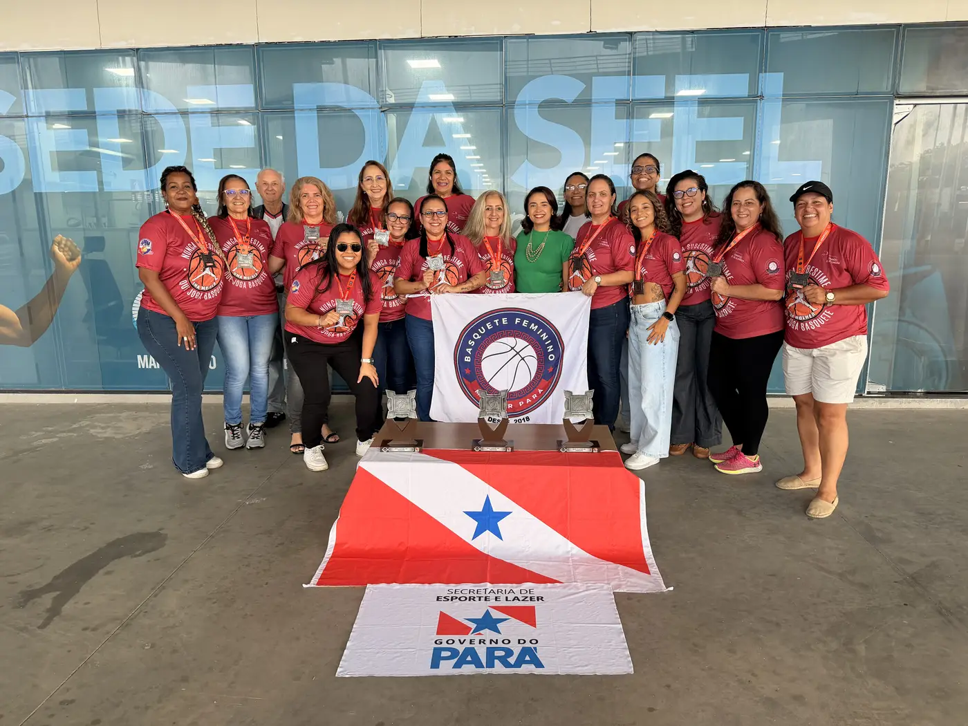 Mulheres do Pará brilham nas quadras e conquistam pódios no Norte-Nordeste de Basquete Master