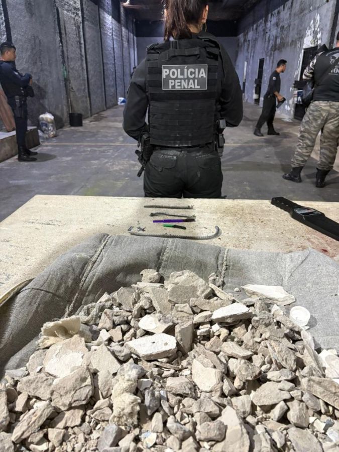 Policiais penais frustram tentativa de fuga na Cadeia Pública de Juara