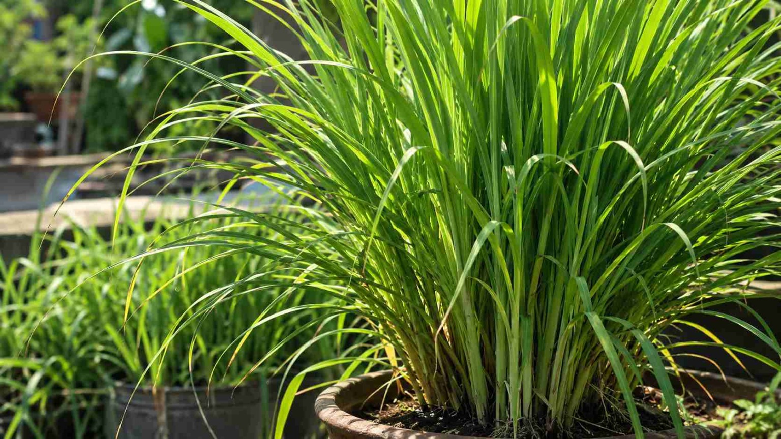 Capim-Limão: 5 cuidados simples que mantêm touceiras densas, extremamente aromáticas e bonitas o ano inteiro mesmo em espaços limitados