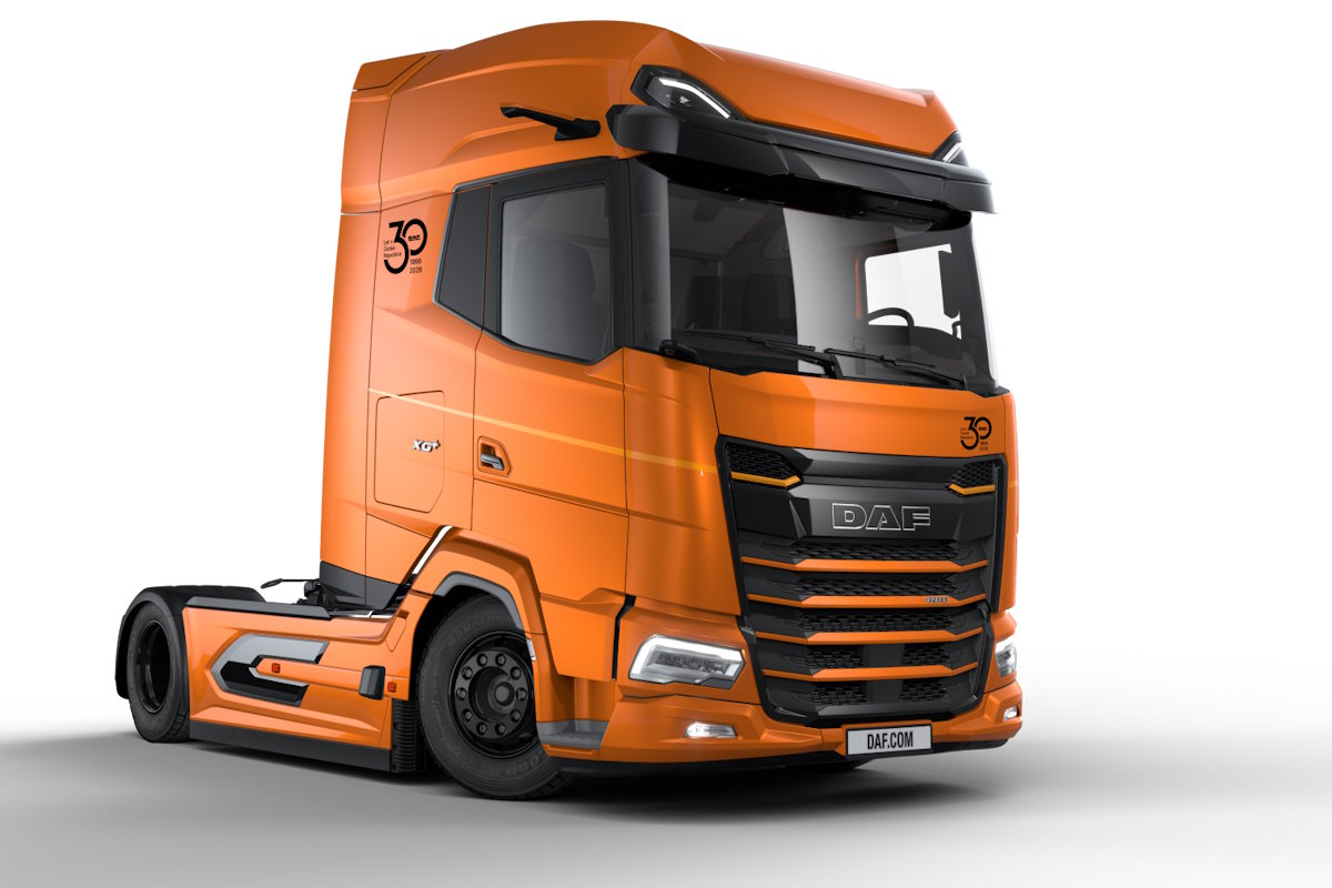 DAF XG+ ganha edição especial 30th Anniversary Edition na República Tcheca com apenas 10 unidades disponíveis