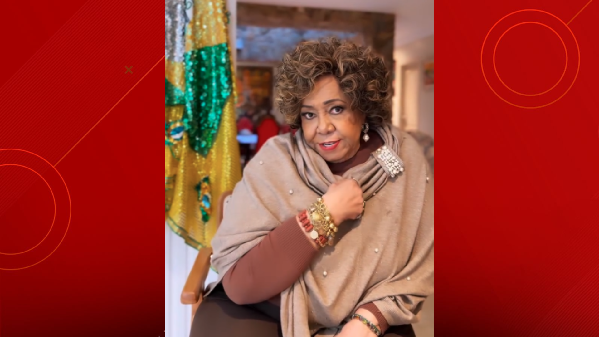 Alcione fala sobre falha durante Hino Nacional no Maracanã