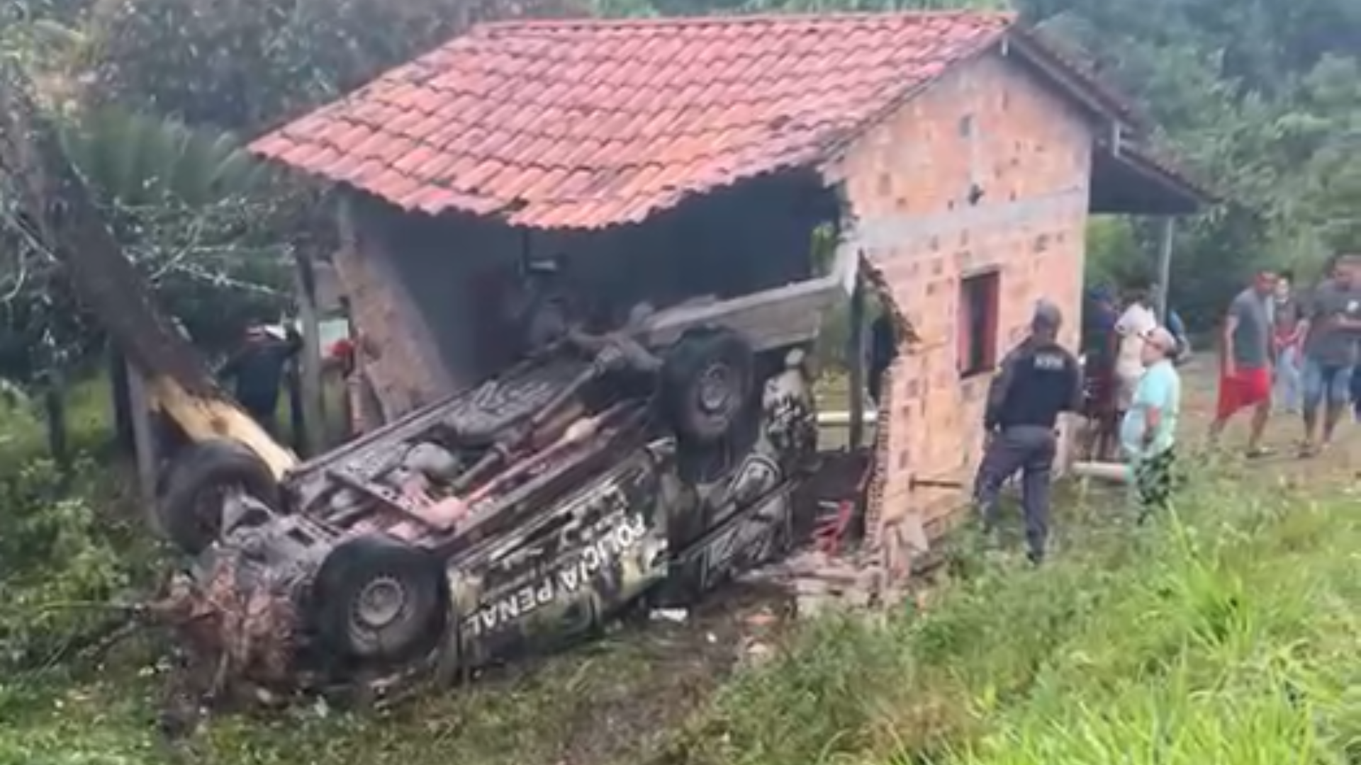 Após acidente, Seap nega tentativa de fuga em Bequimão