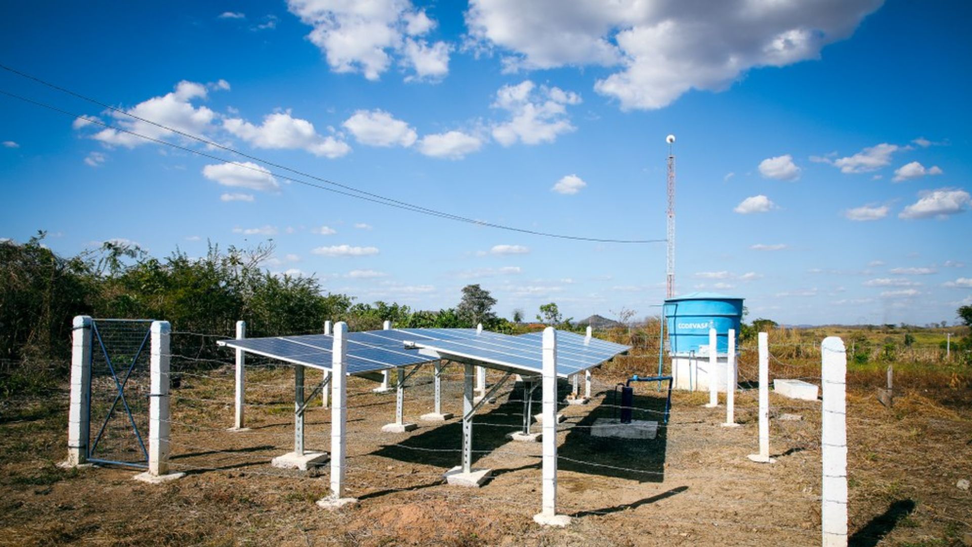 Sistemas movidos a energia solar ampliam acesso à água potável em comunidades rurais do Maranhão