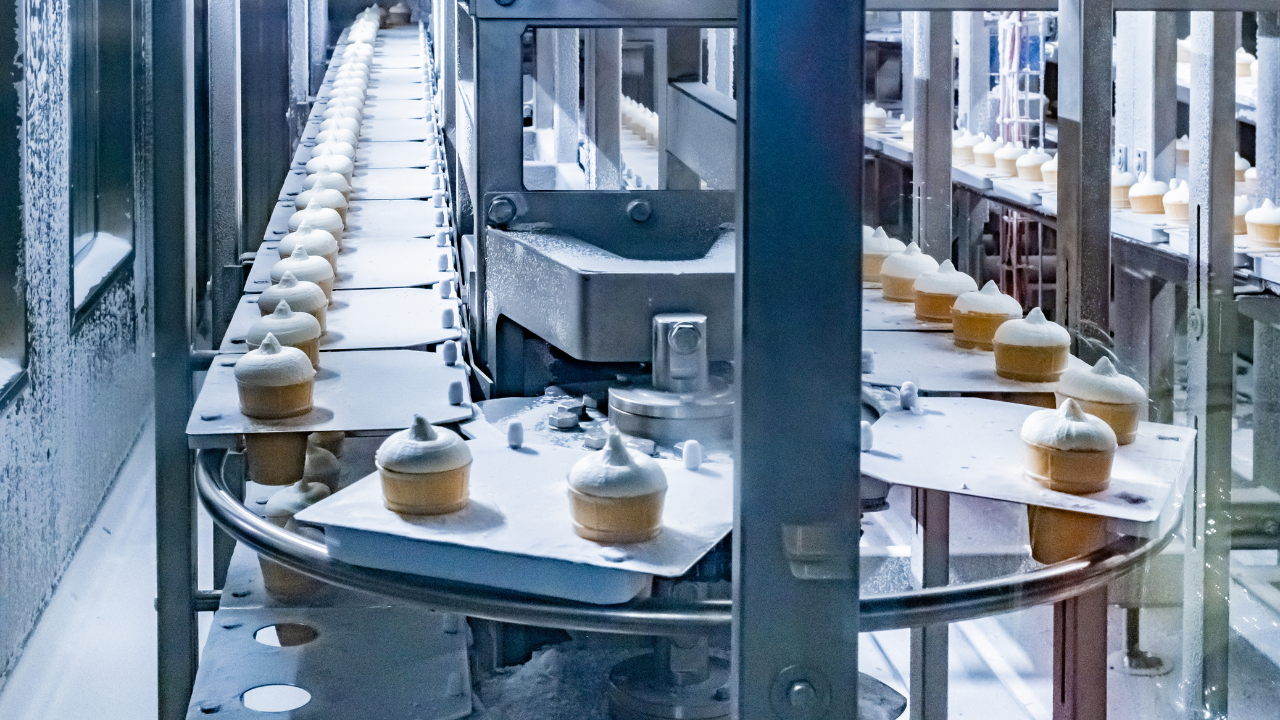 Tecnologias de automação na produção de sorvetes
