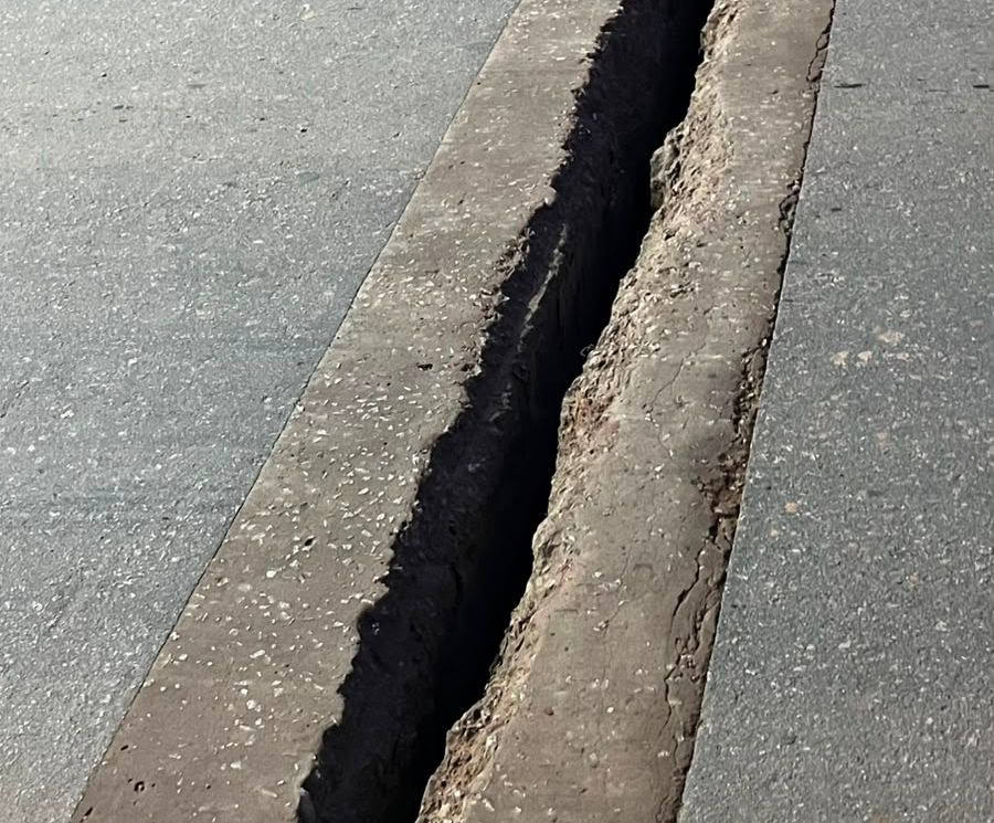 Fissura em ponte da BR-364 preocupa moradores