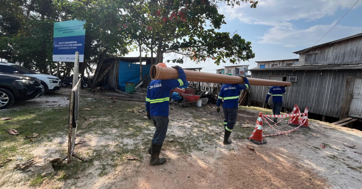 Águas do Pará anuncia interrupção no fornecimento de água