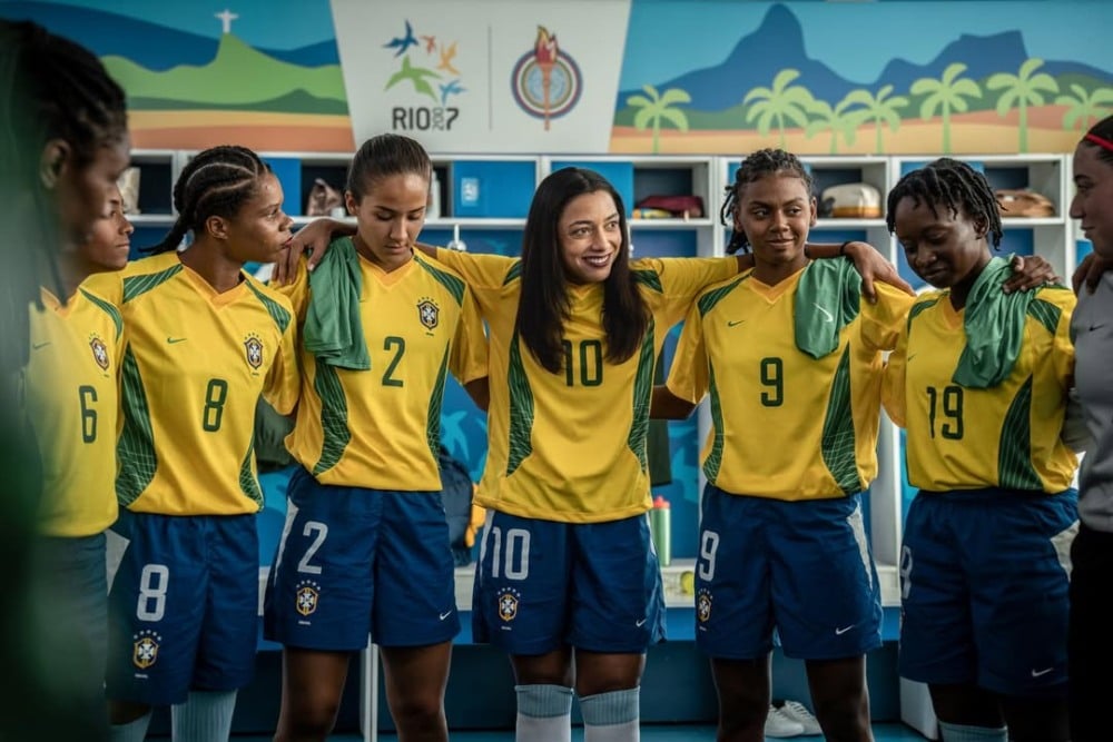 Cinebiografia de Marta avança nas gravações e celebra o legado da Rainha do Futebol 