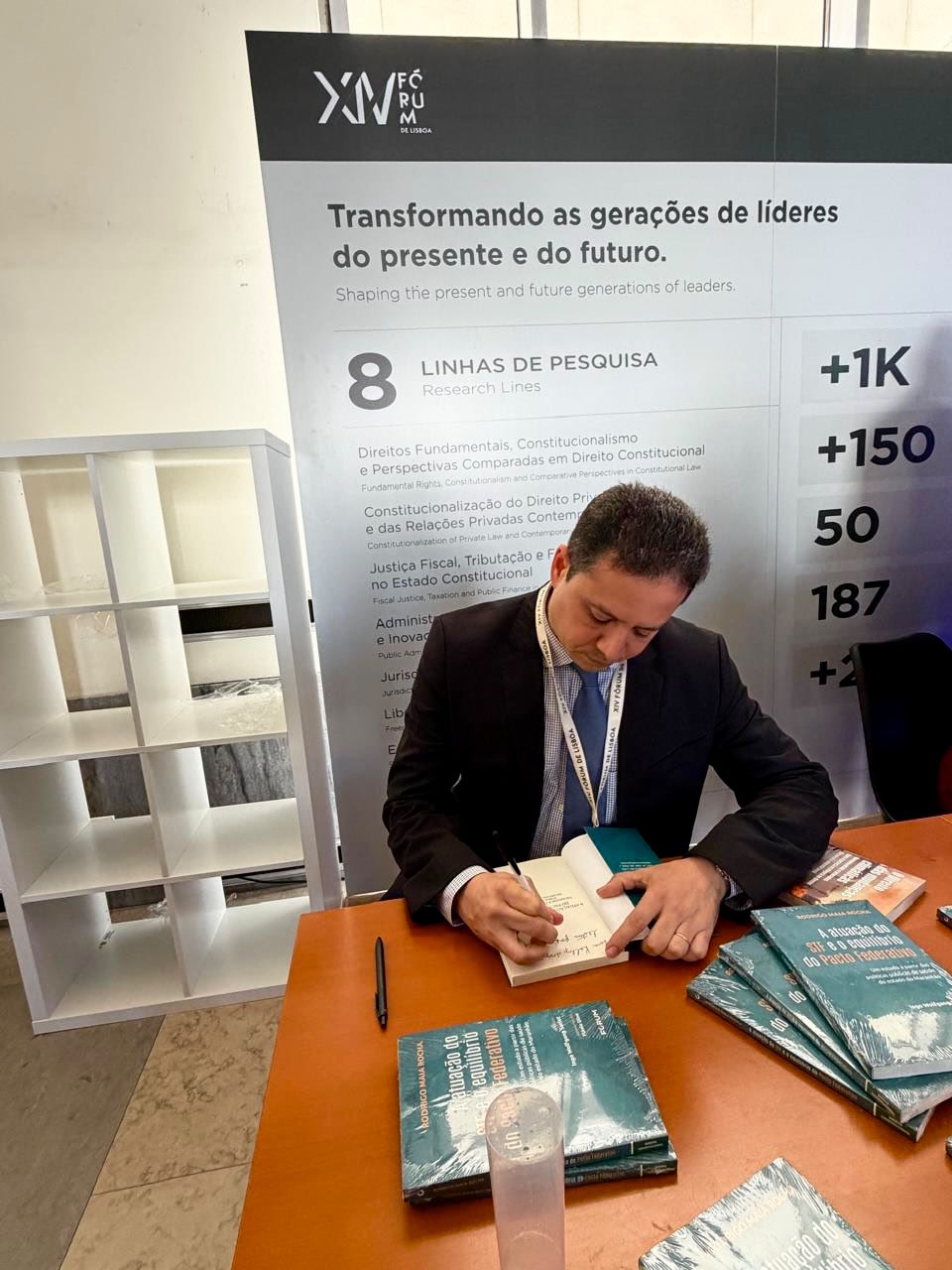 Advogado maranhense lança livro sobre atuação do STF durante Fórum de Lisboa