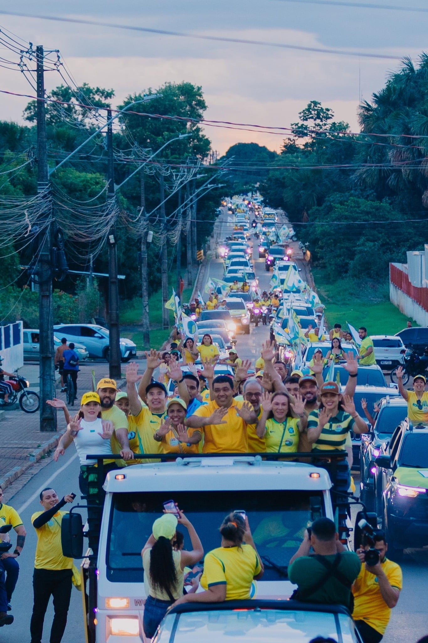 Soldado Sampaio encerra campanha com carreata em Boa Vista