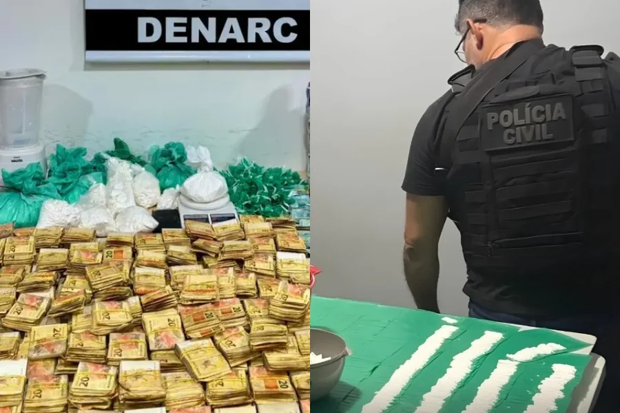Operação contra o tráfico prende grupo e apreende mais de R$ 320 mil em Belém e Ananindeua