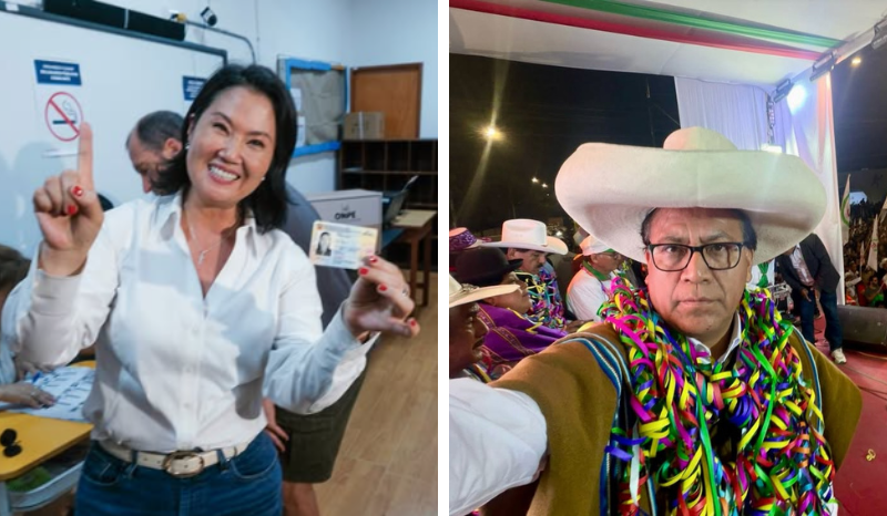 Peru define presidente entre direita Fujimori e esquerda Sanchéz