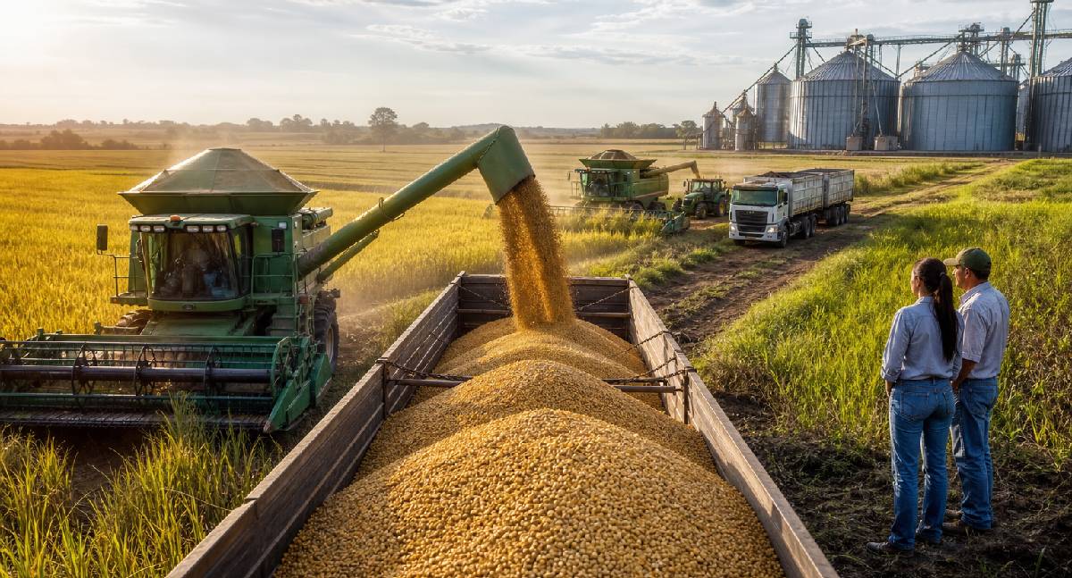 Conab promove leilões de arroz e soja para apoiar pesquisa agropecuária