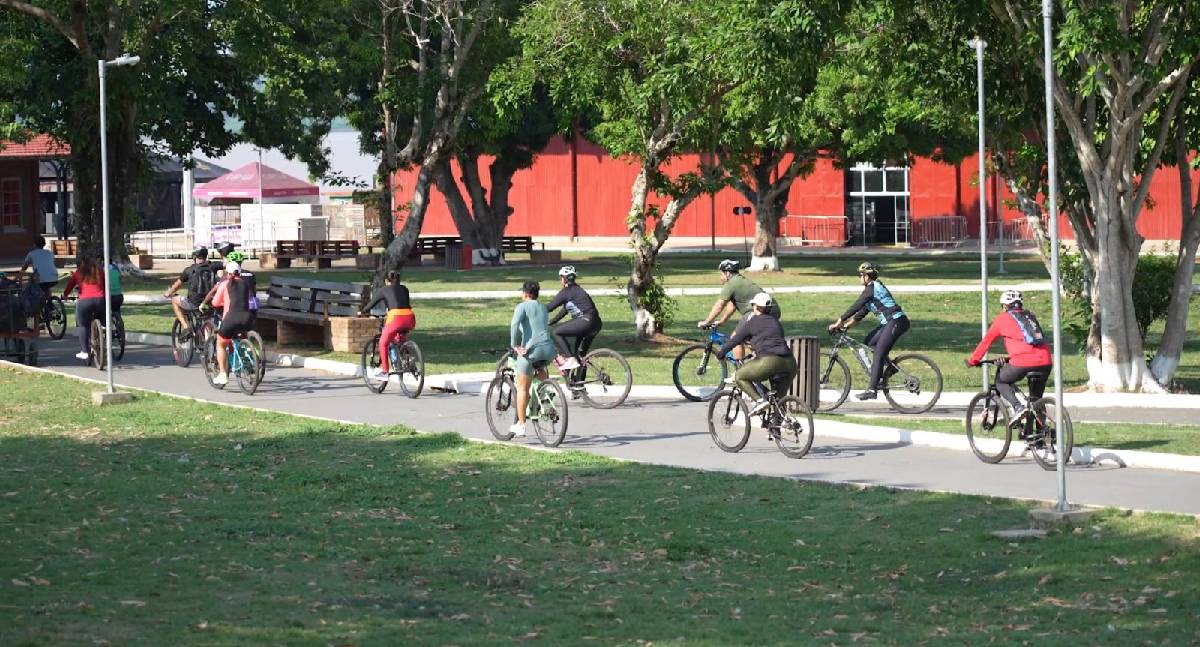 Bora de Bike reúne centenas de ciclistas e valoriza a história de Porto Velho