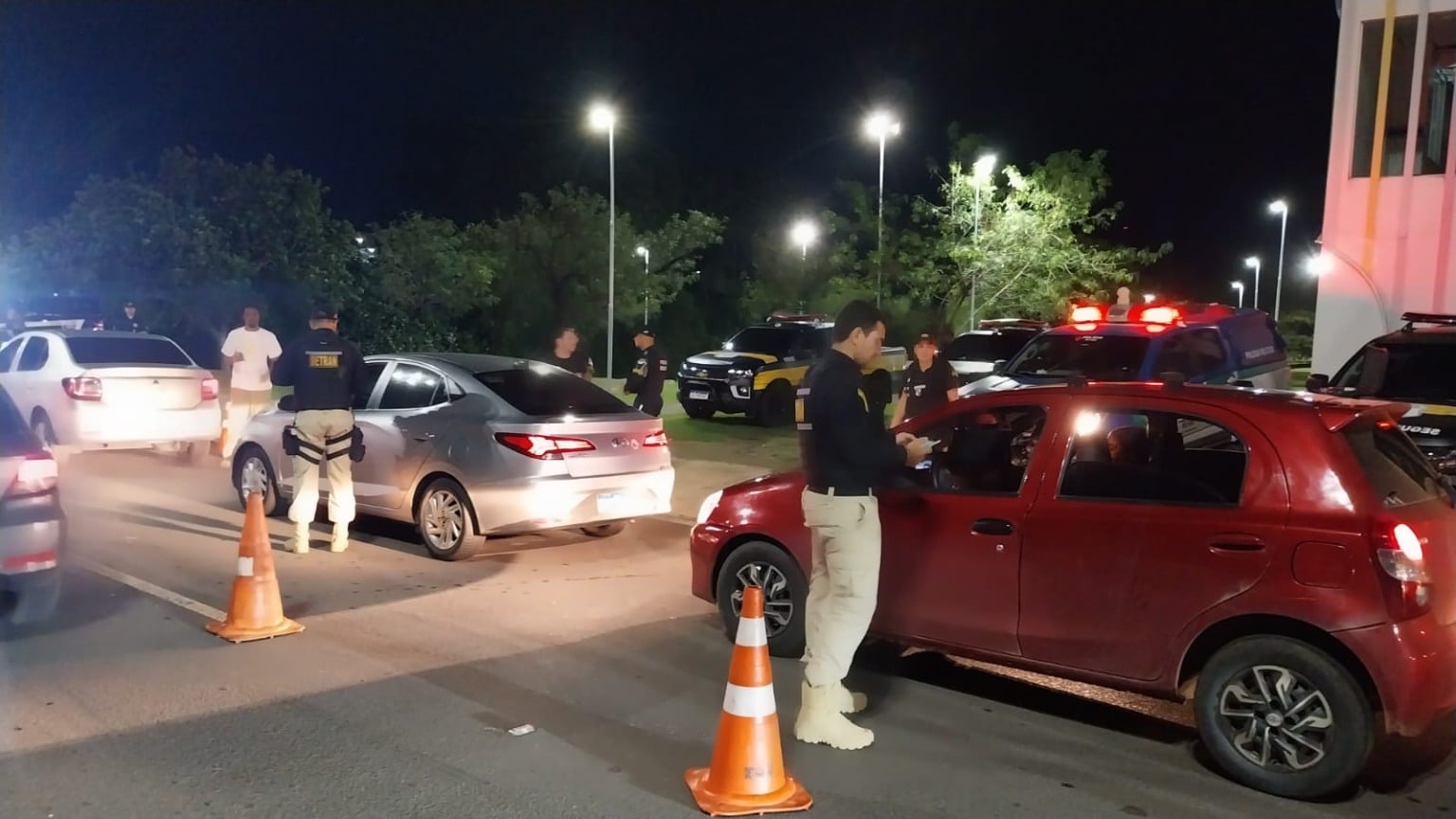 Operação Lei Seca registra 11 testes positivos relacionadas ao consumo de álcool neste fim de semana em Boa Vista