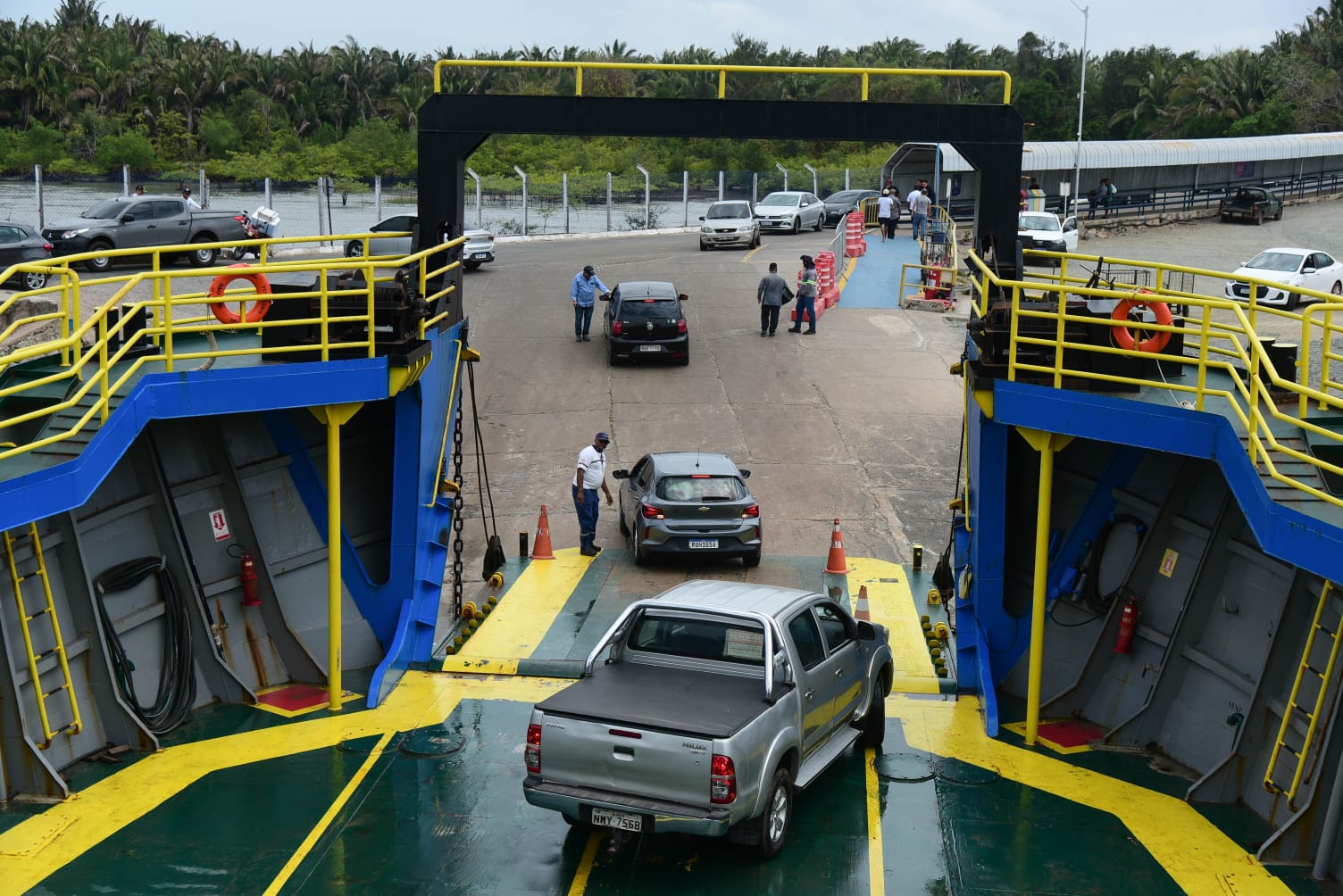 Ferryboats são notificados e fiscalização será intensificada para garantir fluxo de ambulâncias