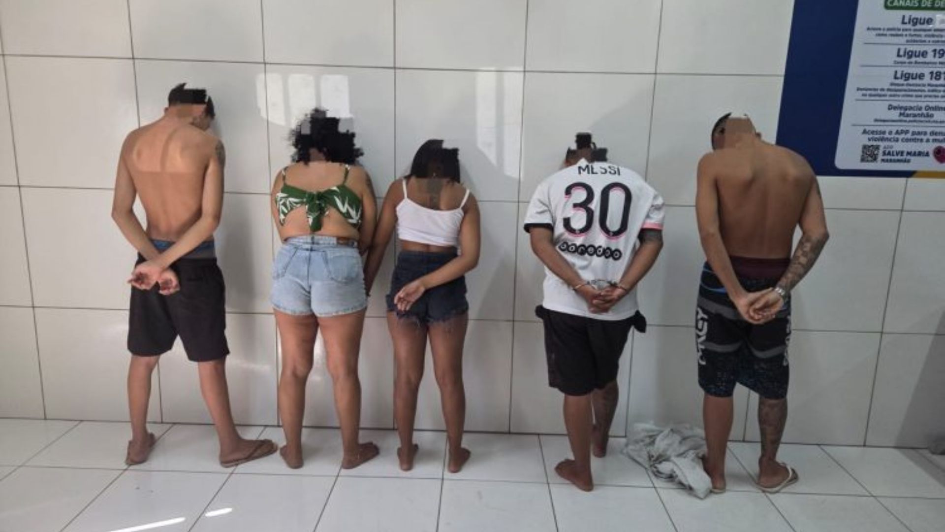 Operação contra roubo e tráfico termina com três presos e dois adolescentes apreendidos em Timon