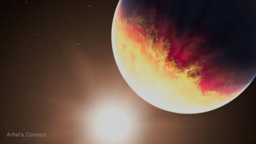 Exoplaneta quatro vezes maior que Júpiter está sendo “torrado” no calor