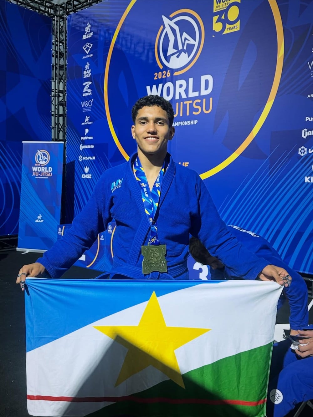Atleta de Roraima conquista bronze no Mundial de Jiu-Jitsu da IBJJF