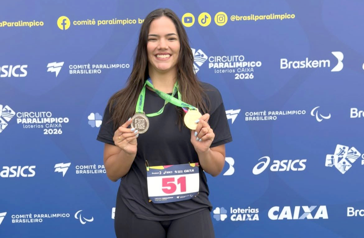 Wanna Brito conquista ouro e prata na etapa nacional do Circuito Paralímpico – Diário do Amapá