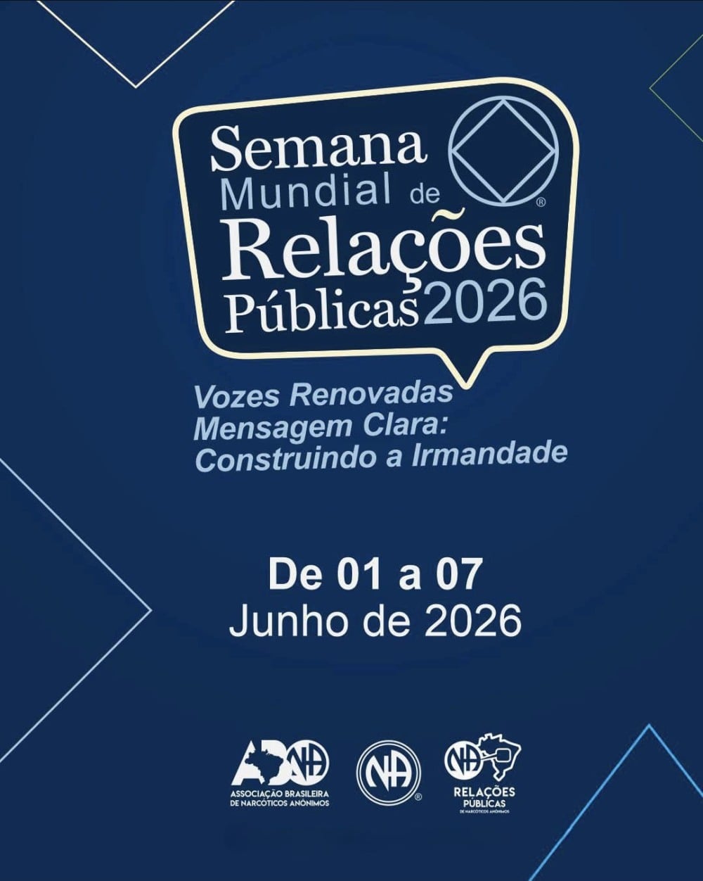 Semana Mundial de Relações Públicas da Narcóticos Anônimos reforça apoio gratuito para dependentes químicos