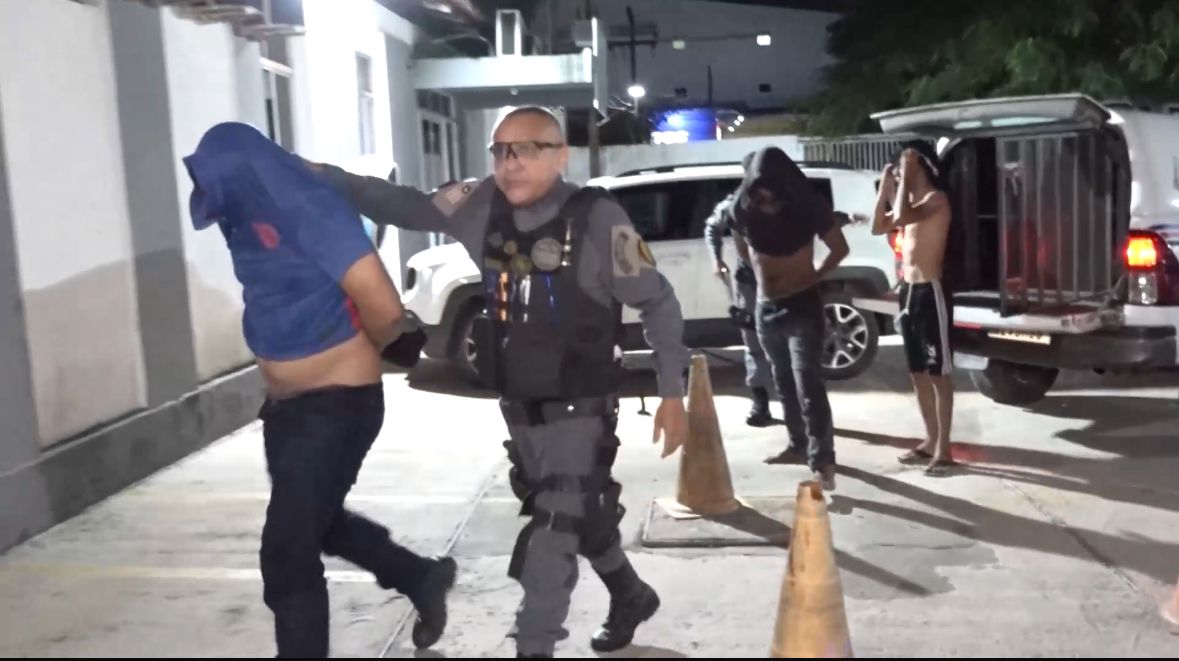 Suspeitos de arrastão na Av. Litorânea são presos na Cidade Operária