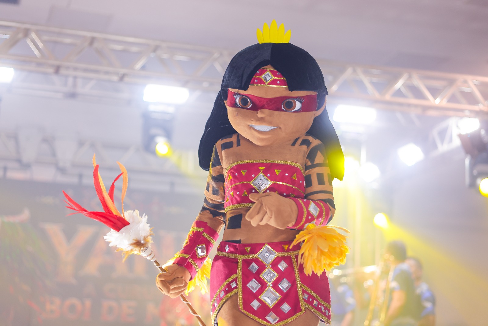 Boi de Morros celebra 50 anos com lançamento da mascote Yandê na Noite da Indumentária