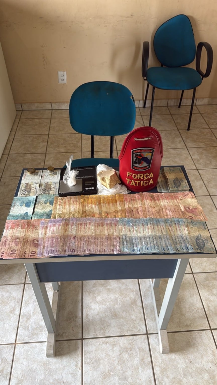 Suspeito é preso por tráfico de drogas no Cidade Satélite
