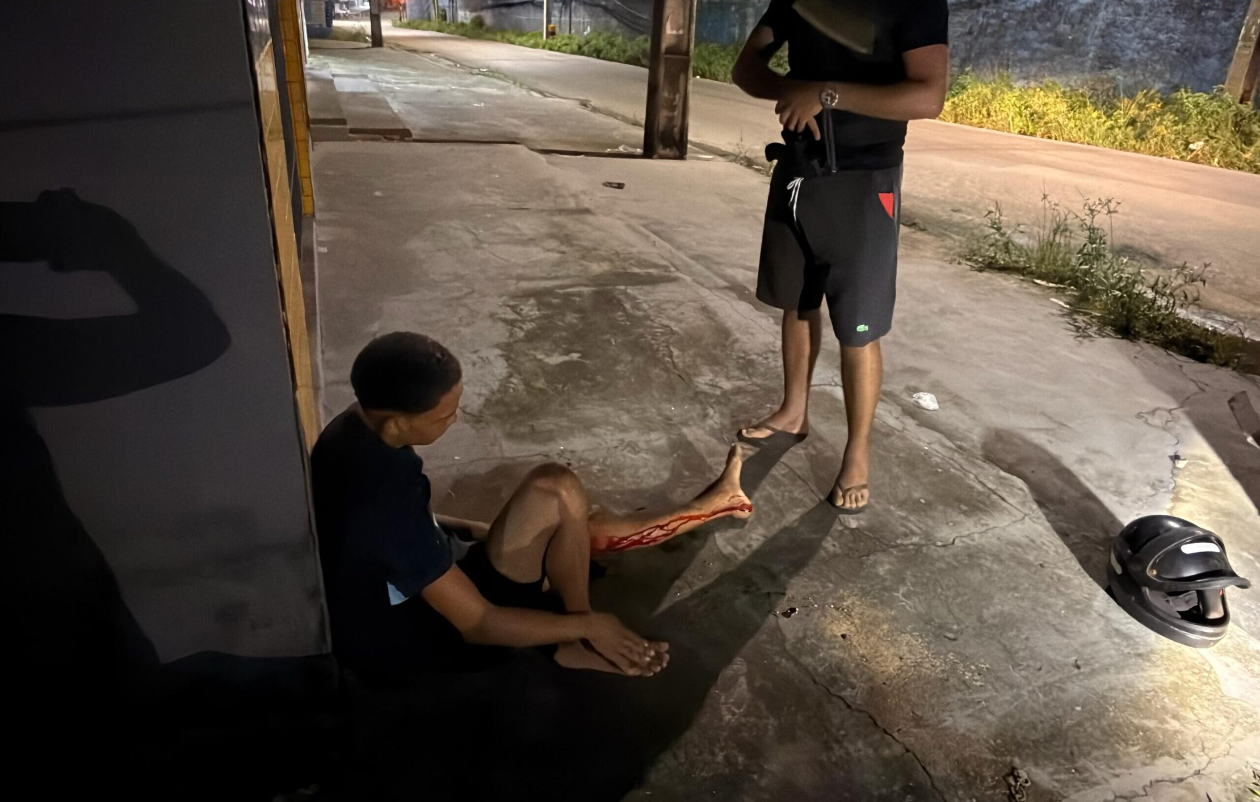 PM de folga reage a tentativa de assalto e suspeito é baleado no Turu
