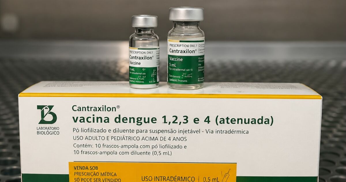 Amazonas adota suspensão temporária da vacina contra a dengue do Butantan