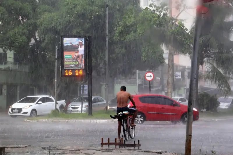 Chuva deve marcar os próximos dias em Belém e em diversas regiões do Pará