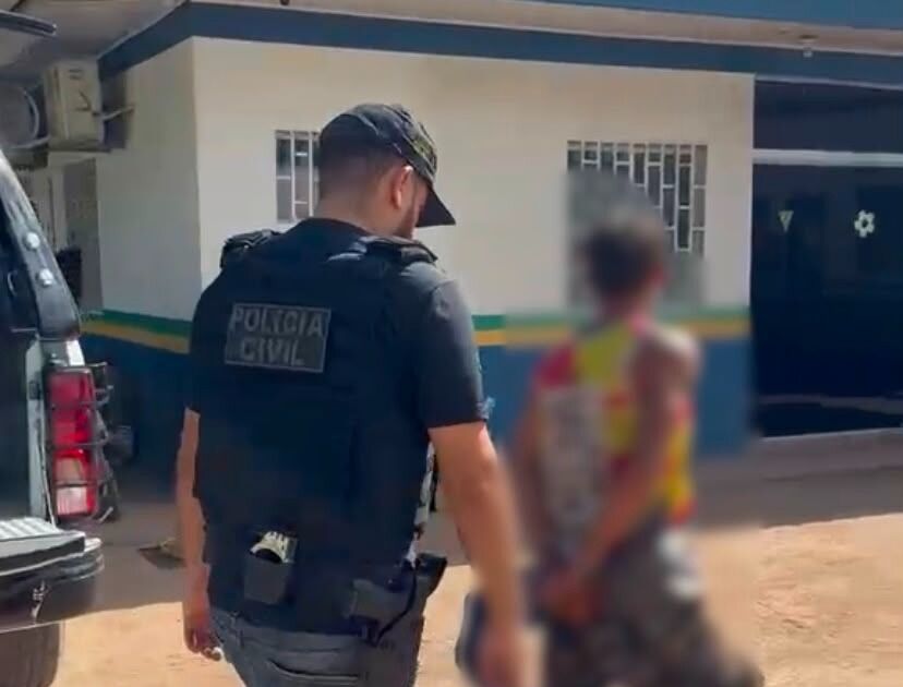 Homem é preso após agredir enteada que tentou defender a mãe no AM