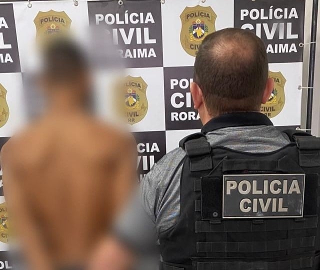Homem é preso com arma adulterada durante investigação de furtos em Boa Vista