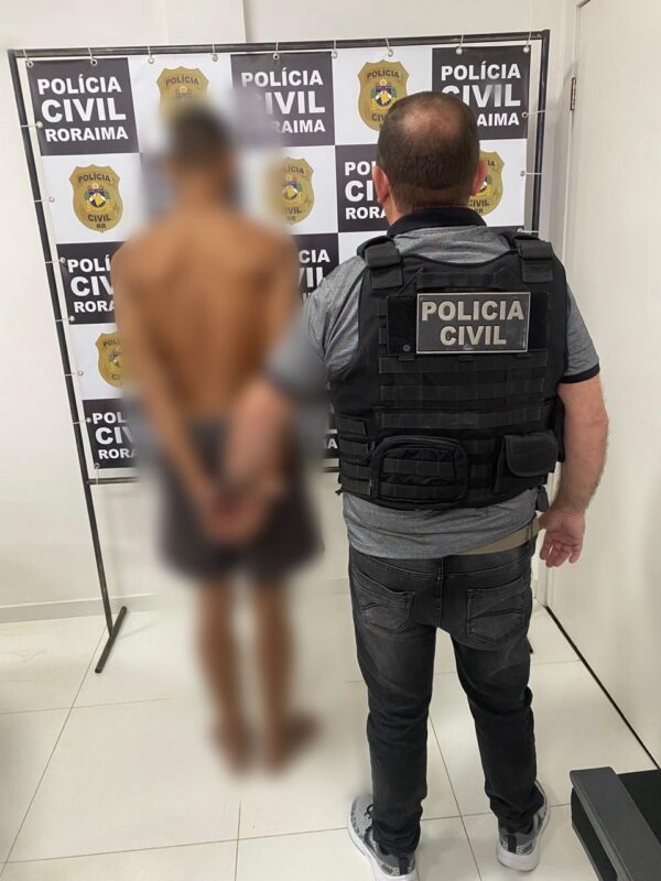 Jovem é preso em flagrante com arma de fogo adulterada e drogas em Boa Vista