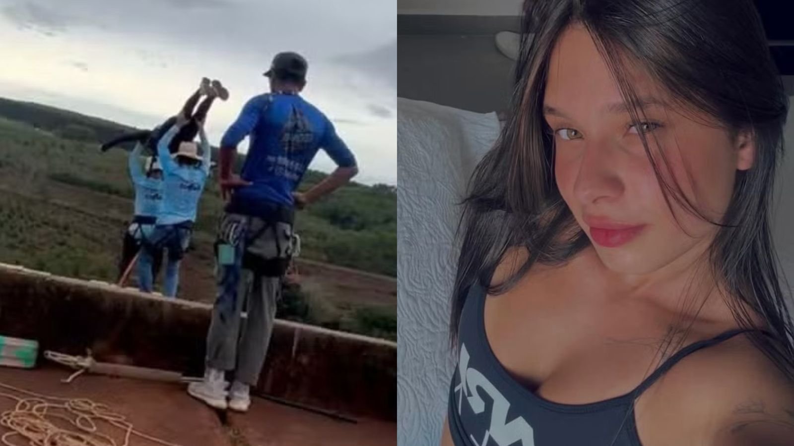 Mulher morre após ser jogada sem cordas durante salto de rope jump; seis pessas foram presas