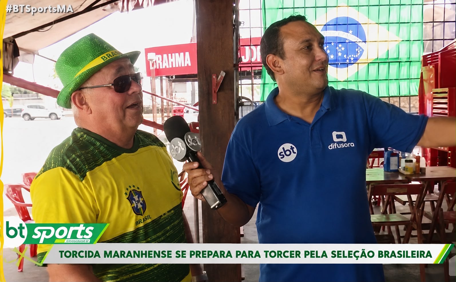 Sem delay: torcedores maranhenses se preparam para assistir à estreia do Brasil pelo SBT/TV Difusora