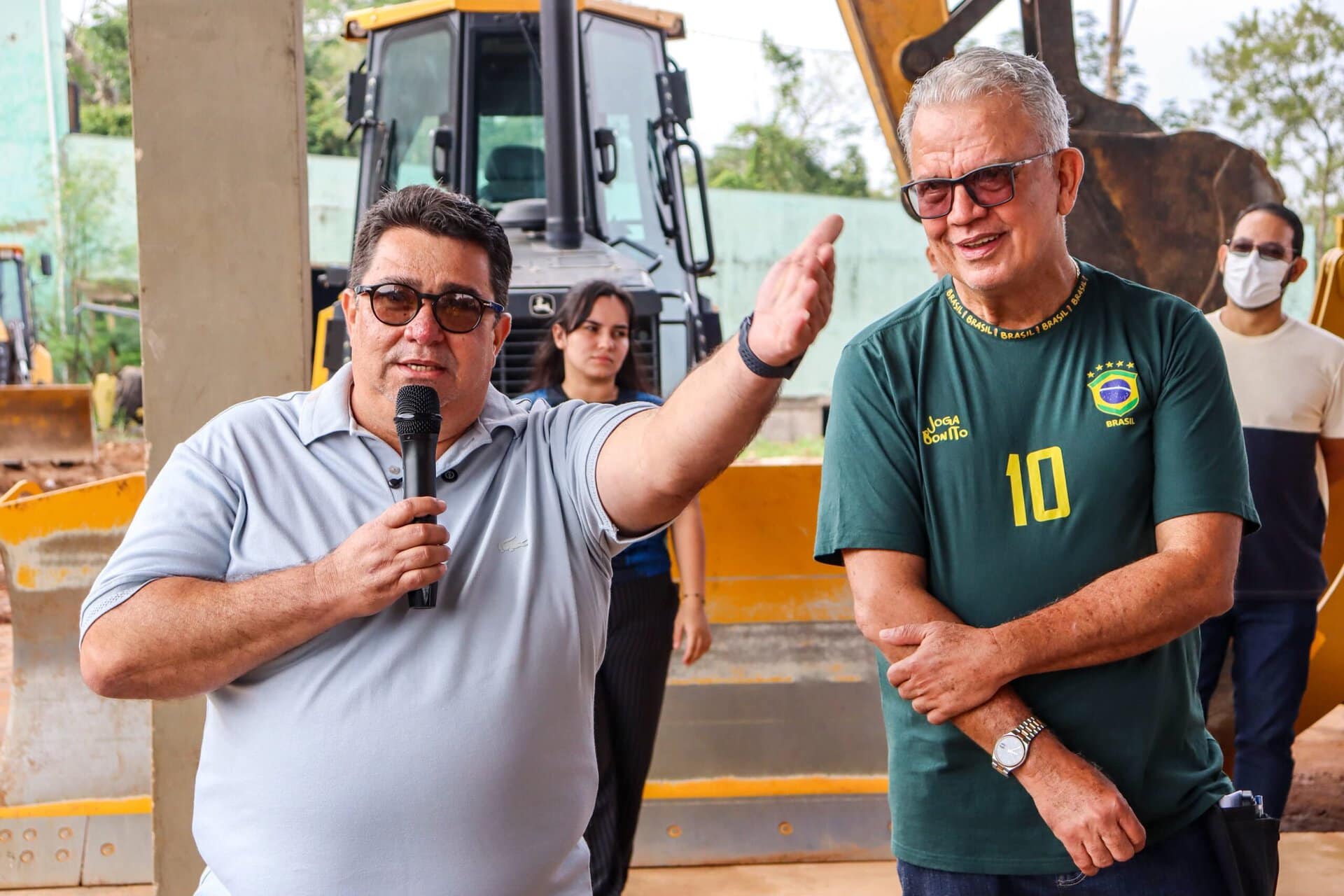 Carlinhos do Pelado recebe Petecão e agradece investimentos destinados a Brasiléia