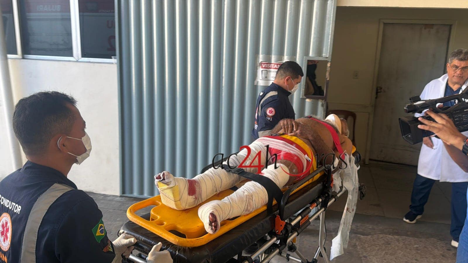 Idoso de 86 anos é atropelado por carreta na BR-364, no Bujari