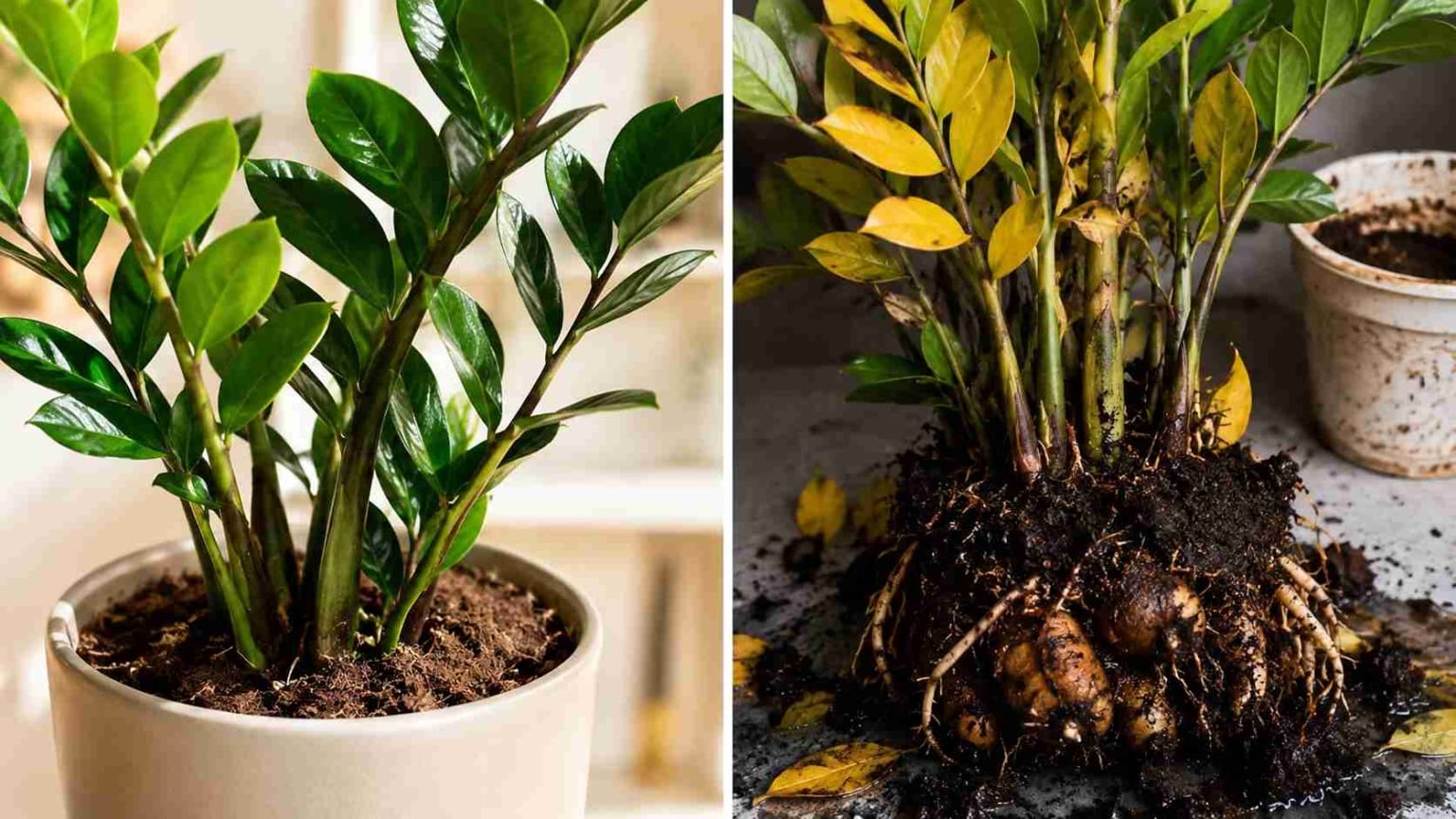 Zamioculca: Por que o excesso de água é o maior inimigo dessa planta e como escolher o local perfeito para deixá-la brilhando mesmo em ambientes internos escuros