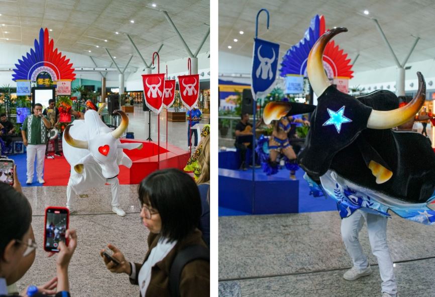 Aeroporto de Manaus inicia programação cultural para o Festival de Parintins