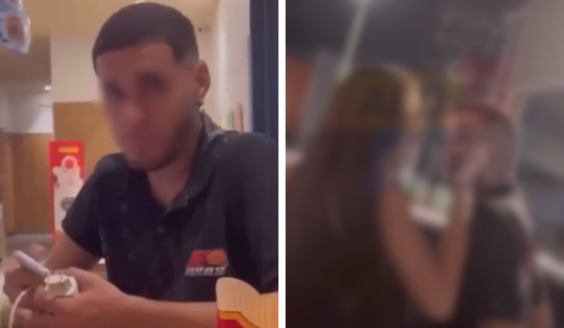 discussão em fast-food termina com jovem agredida e viraliza nas redes