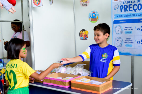 Feira incentiva protagonismo infantil no empreendedorismo em Boa Vista