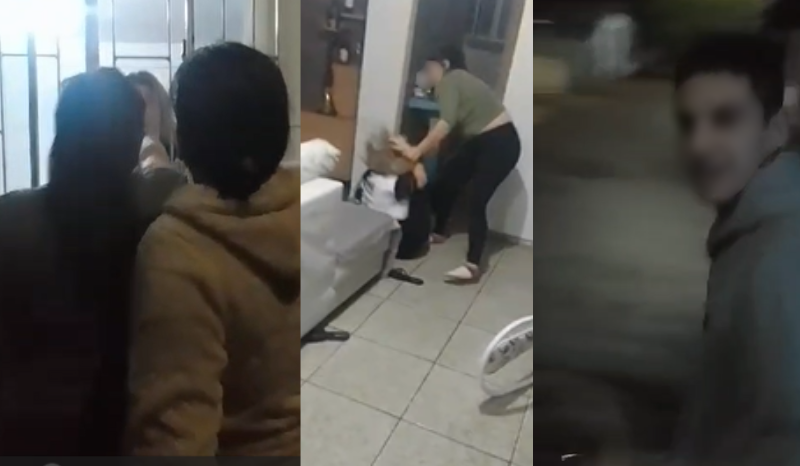 mulheres invadem casa, flagram marido e espancam suposta amante