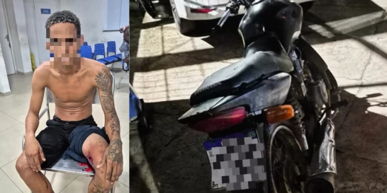 Policial de folga reage a assalto e suspeito fica ferido no Turu
