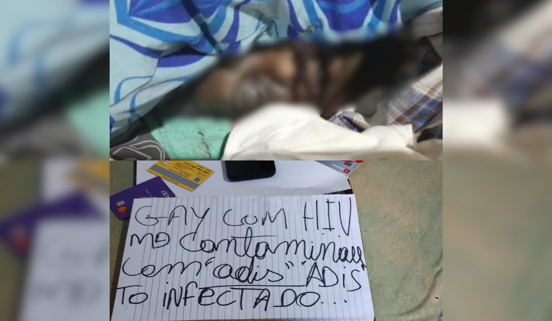 Homem é achado morto com bilhete homofóbico em apartamento de Manaus