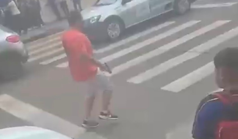 Entenda como iniciou briga de trânsito com tiros perto de escola em Manaus