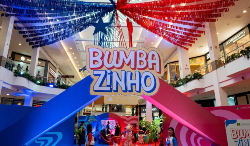 Bumbazinho chega a shopping de Manaus com programação especial