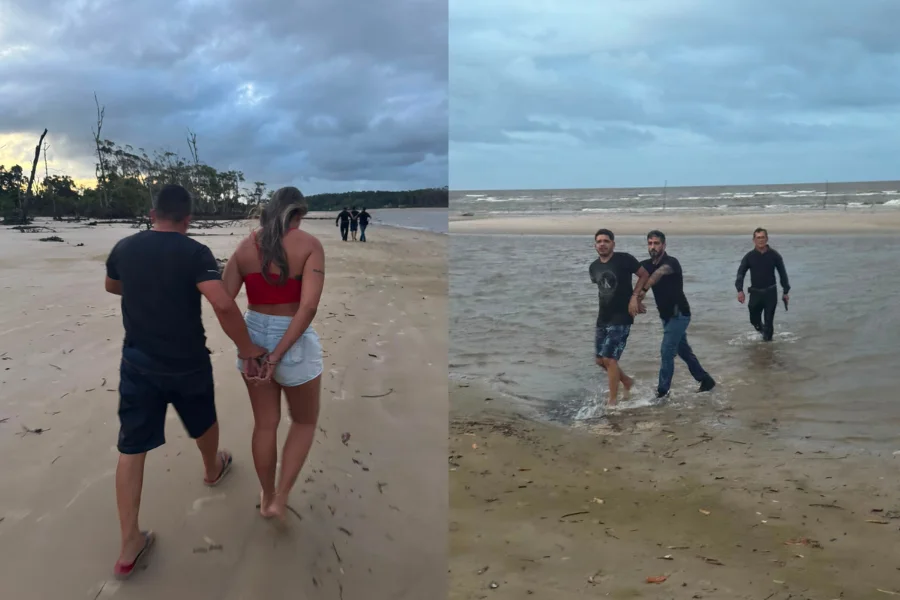 Casal investigado por tráfico de drogas via delivery é preso durante operação da Polícia Civil em Soure