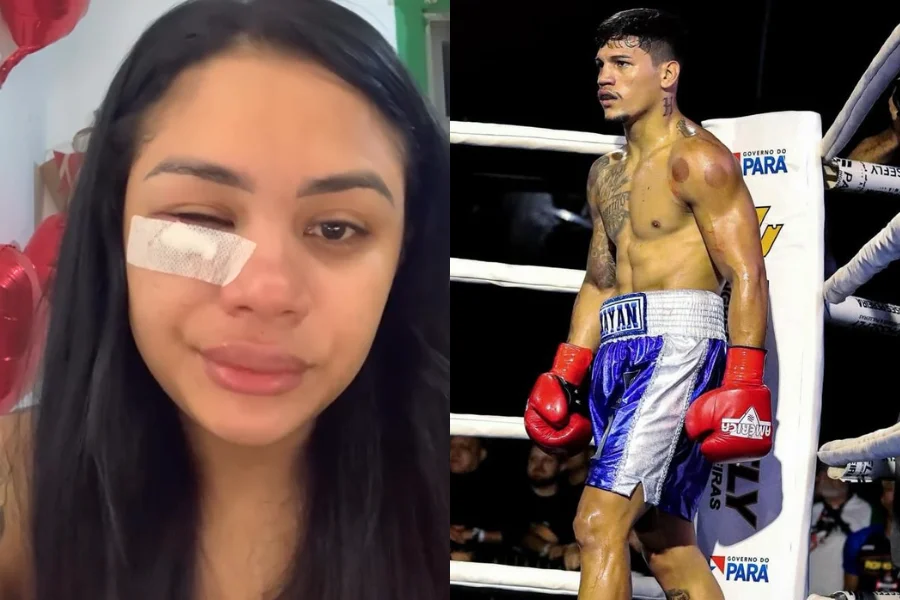 “Meu bebê caiu do colo”, relata mulher que denuncia boxeador por agressão