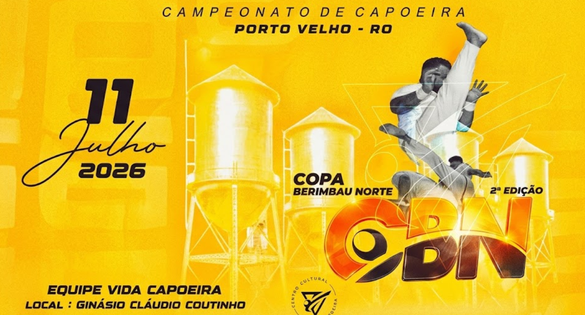 Copa Berimbau Norte abre inscrições para a 2ª edição