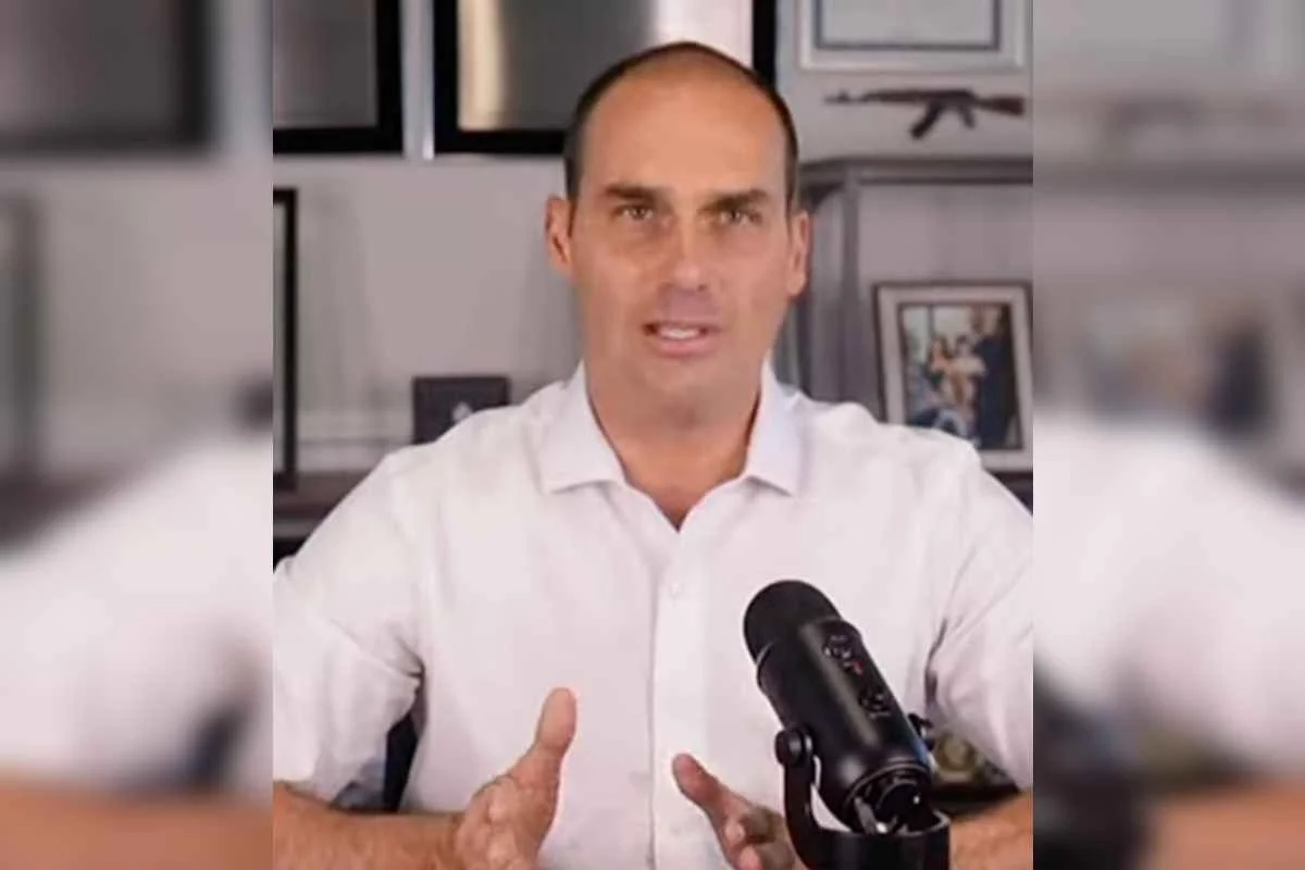 Eduardo Bolsonaro critica condenação e diz que decisão “joga na lama a imagem do STF”
